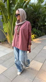 Cashmere premium cotton top.