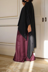 Burgundy tailored pants