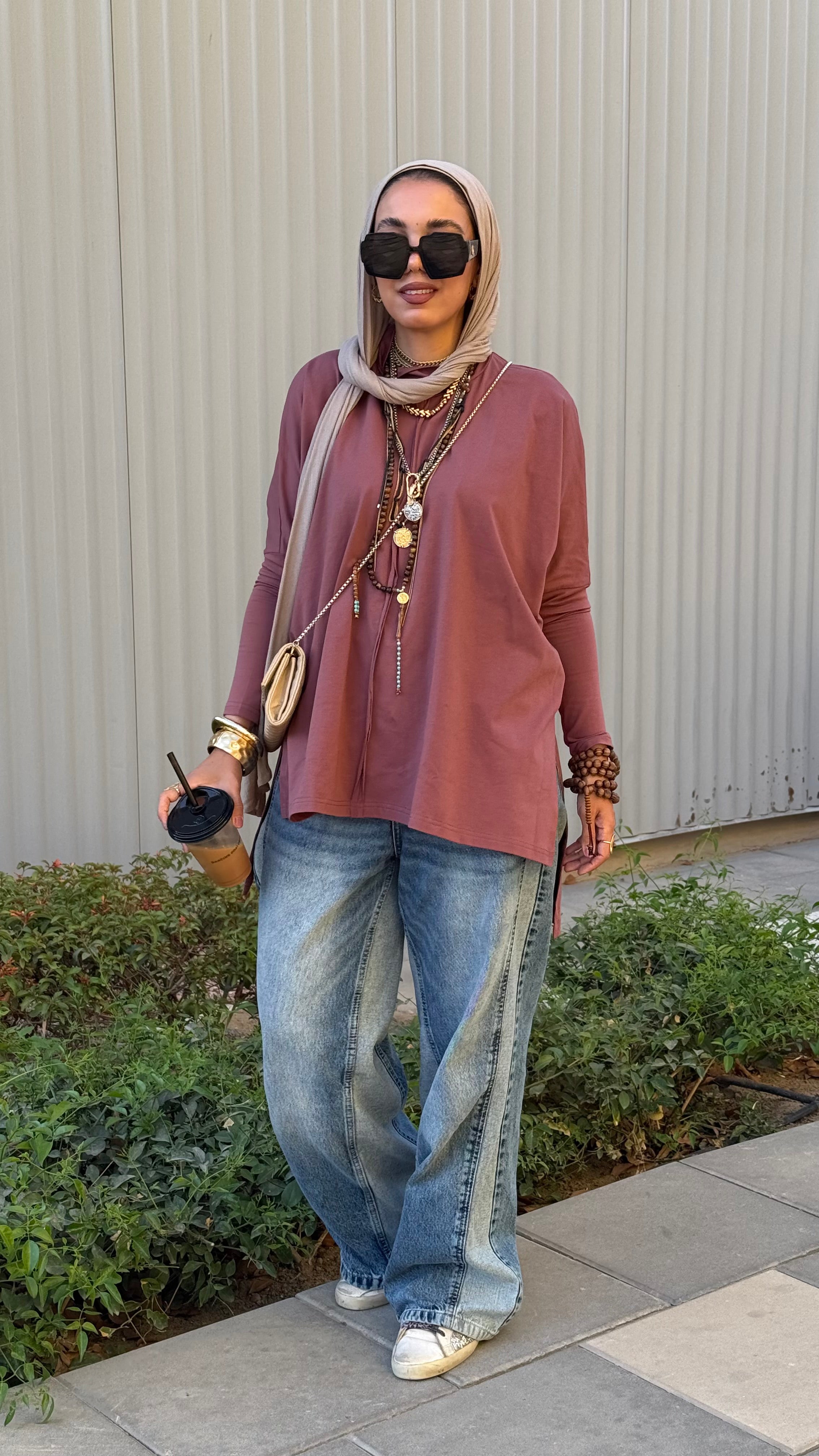 Cashmere premium cotton top.