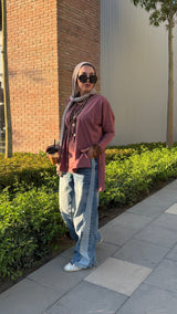 Cashmere premium cotton top.