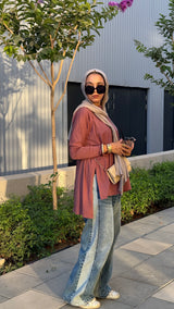 Cashmere premium cotton top.