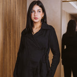 Princess black crushed set