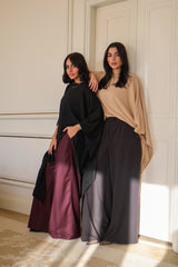 Burgundy tailored pants