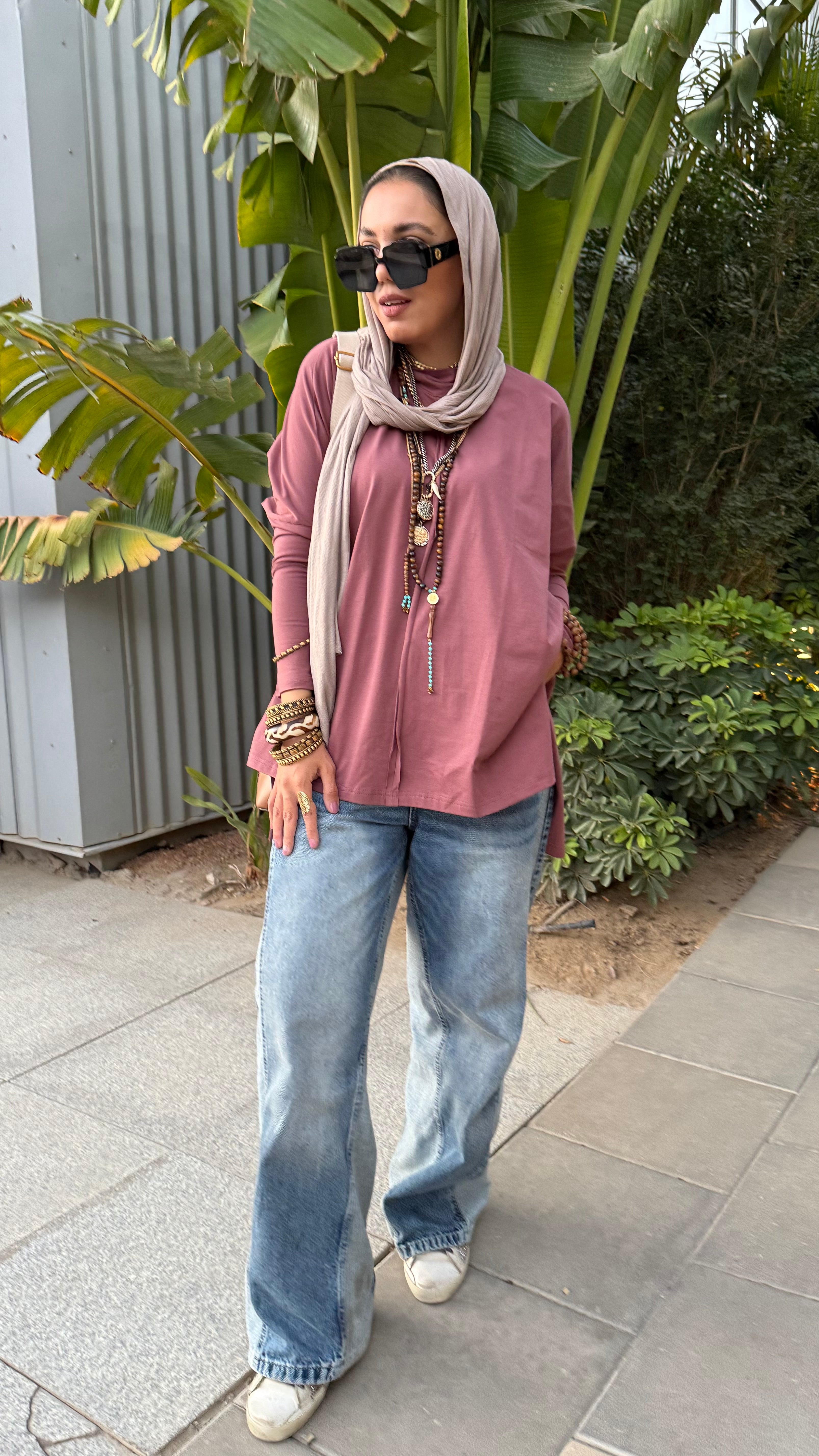 Cashmere premium cotton top.