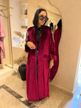 Premium velvet with indian embellishment kaftan.