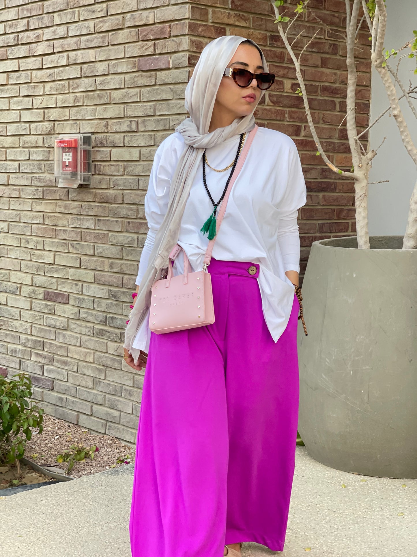 Purple pants
