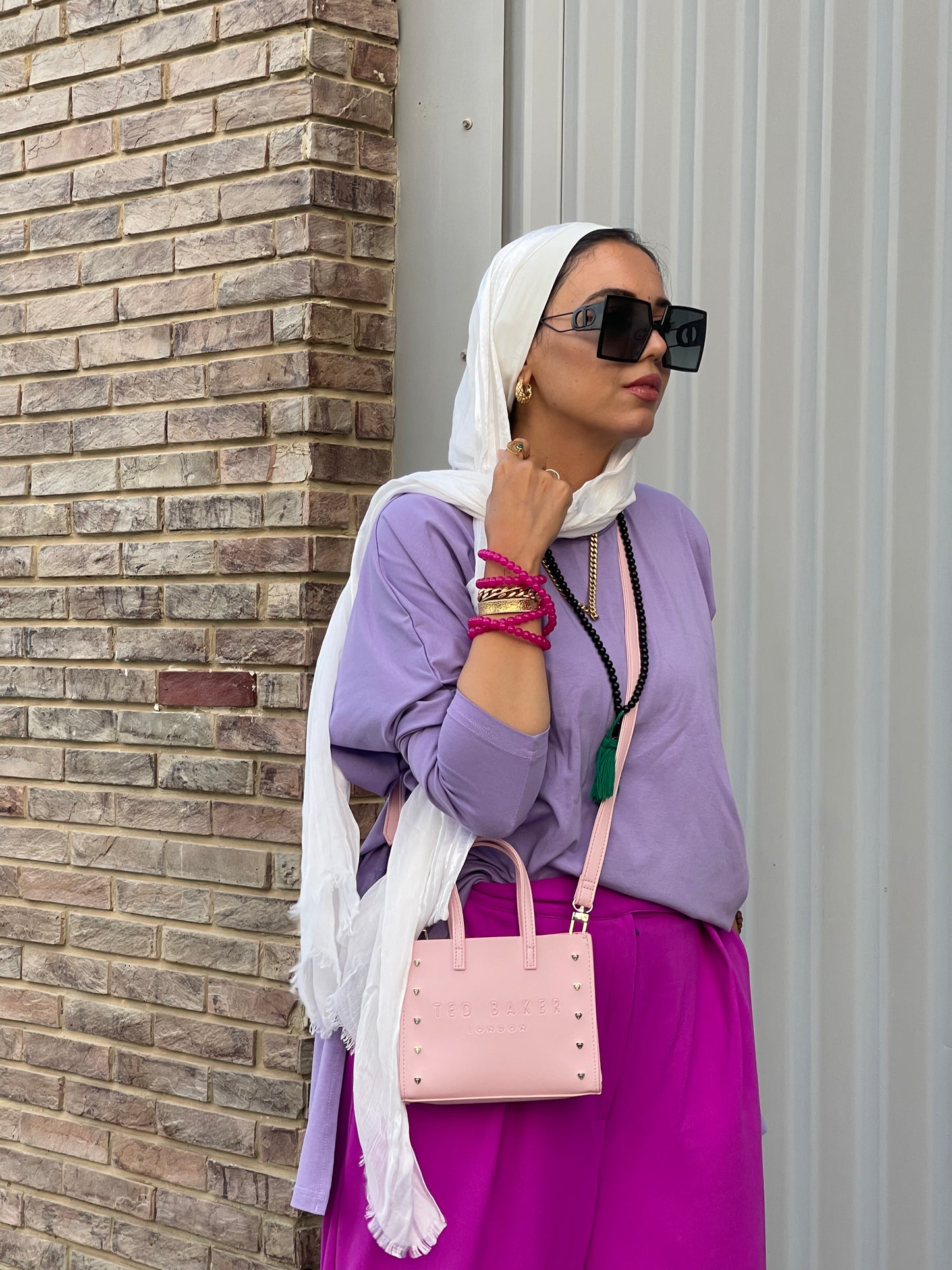 Lilac cotton top