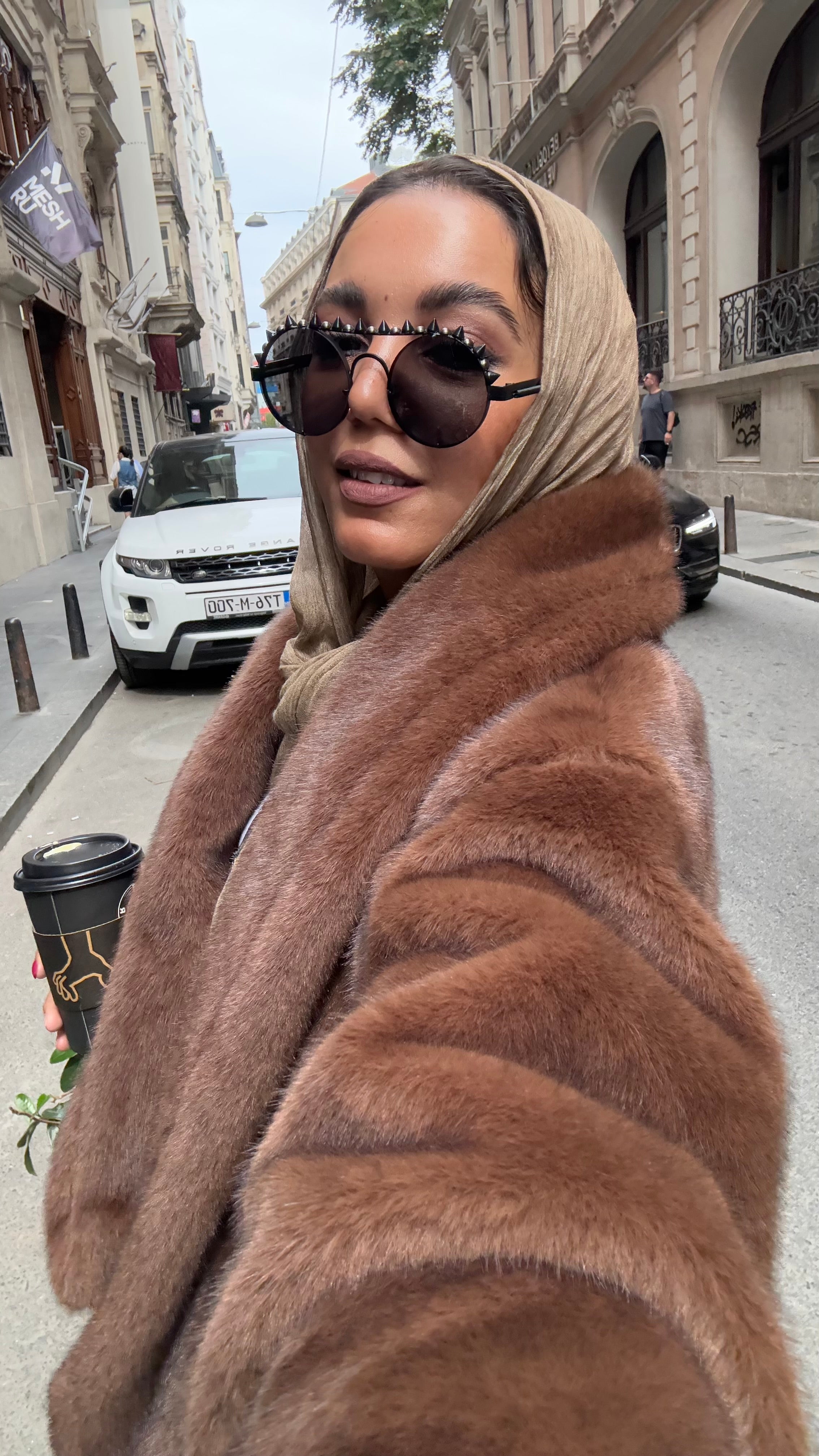 "Cocoa Rich Faux Fur Jacket”