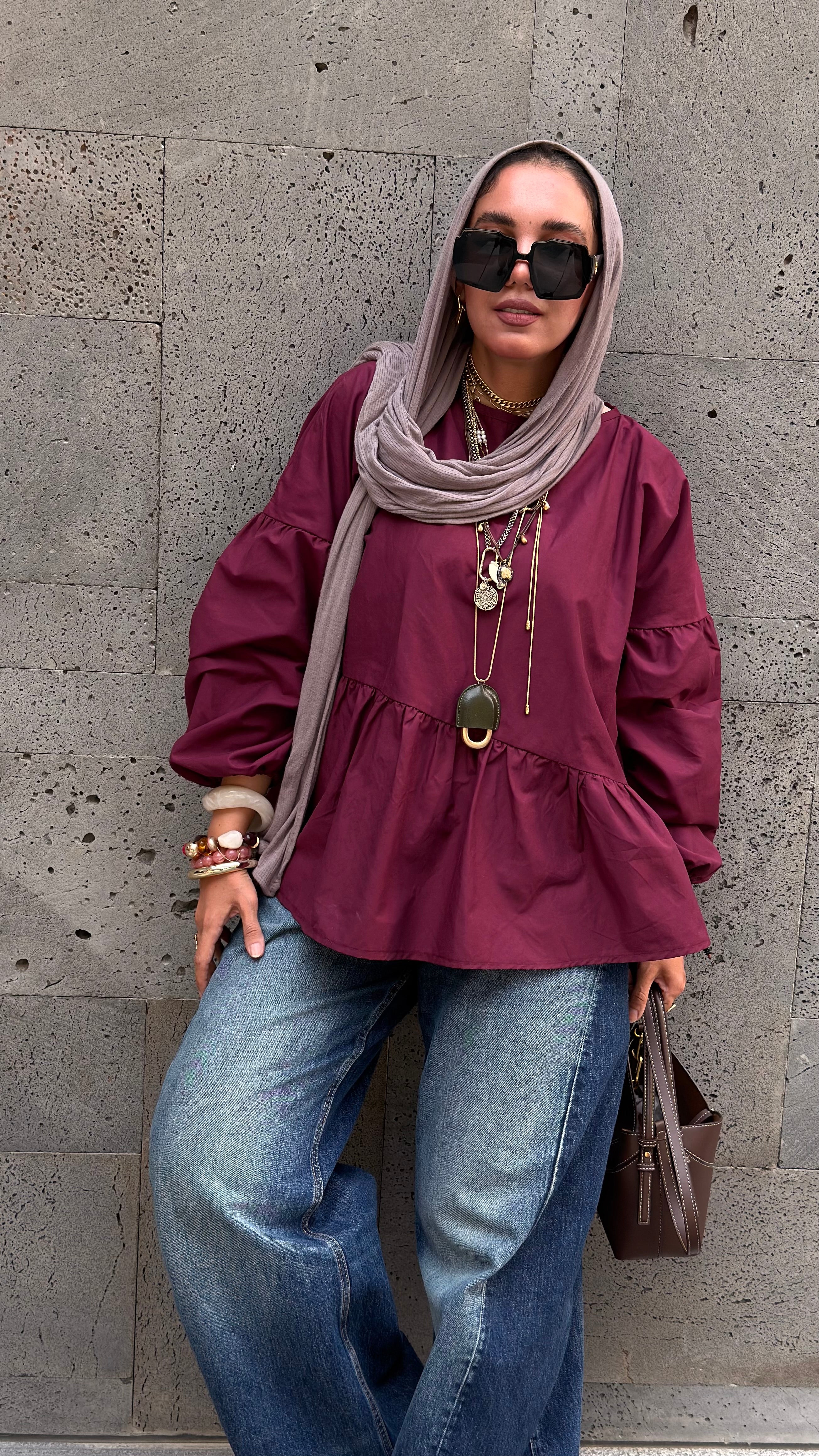JAMEELA  poplin shirt