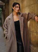 Cafe Teddy fur coat