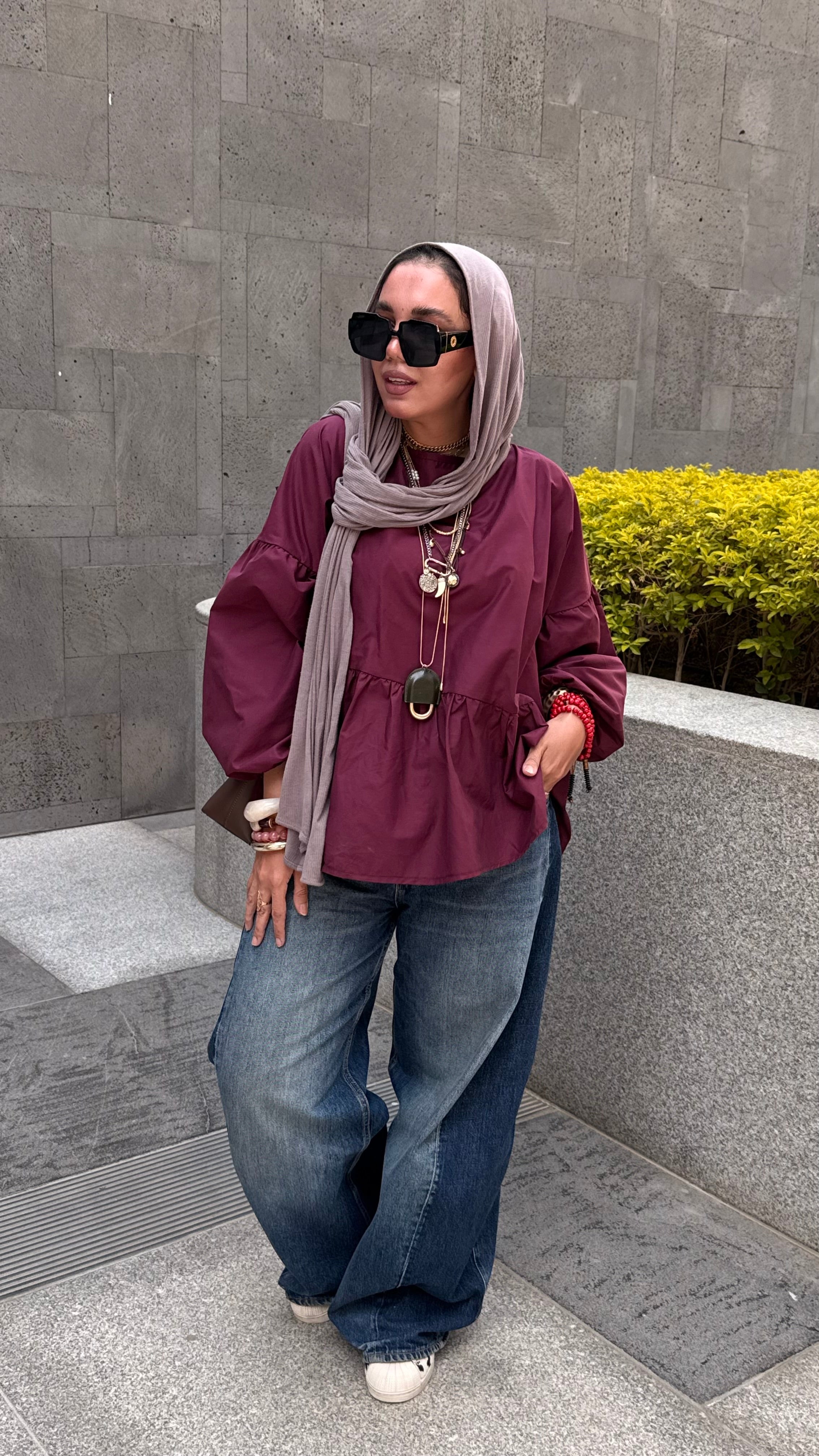 JAMEELA  poplin shirt
