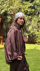 Sofia Ballon Set in brown